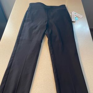 Tribal bootcut black dress pants